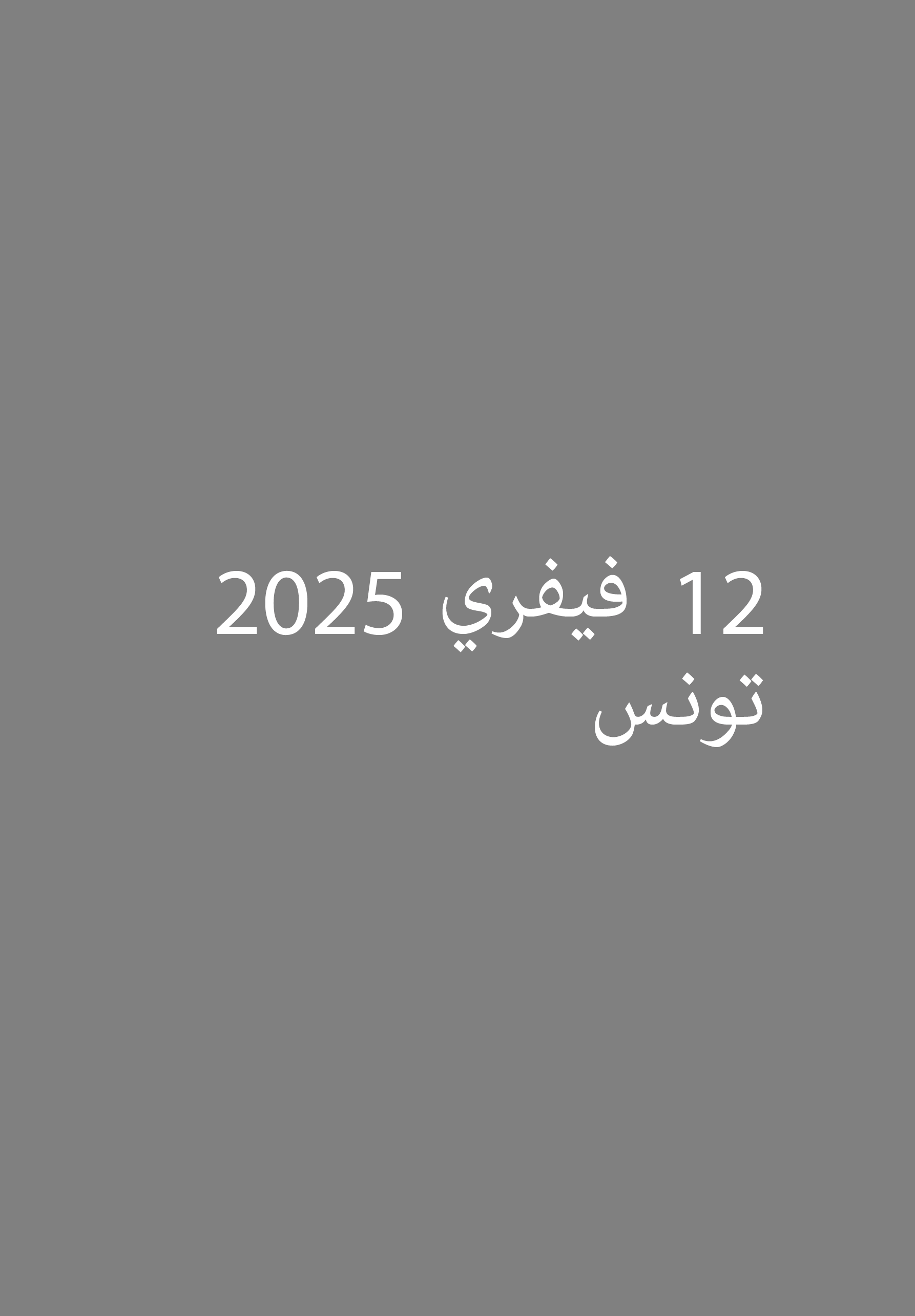 الدورة التدريبية التقنية: السمعية والبصرية